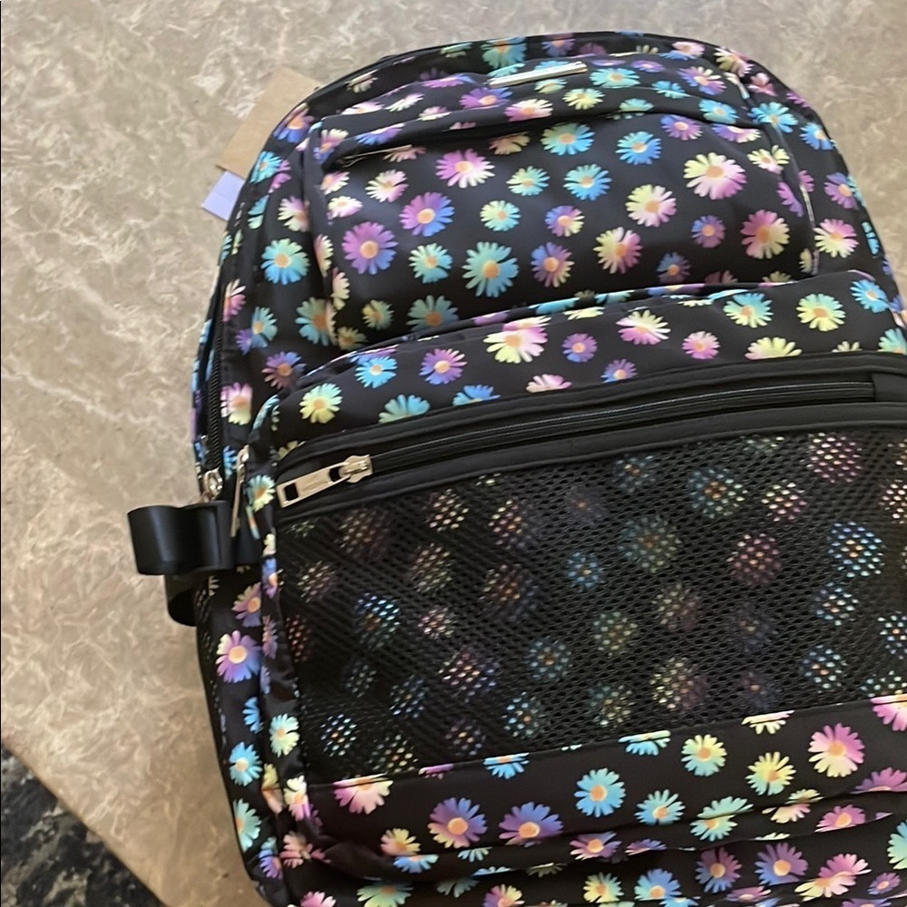 Floral Pattern Backpack
